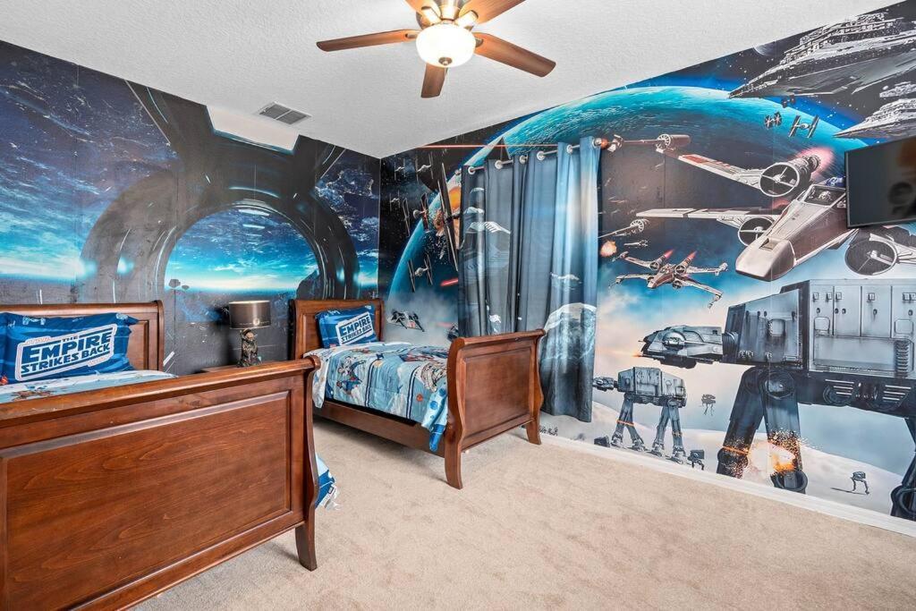 Lakeview W/8 Bedroom 5 Kingsuite 3 Miles To Disney Kissimmee Exteriör bild