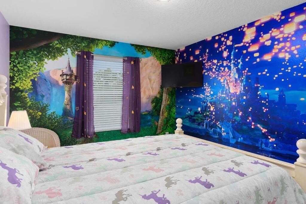 Lakeview W/8 Bedroom 5 Kingsuite 3 Miles To Disney Kissimmee Exteriör bild