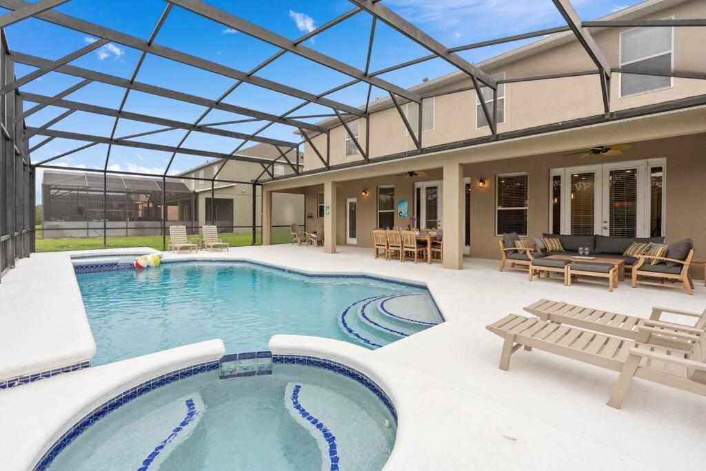 Lakeview W/8 Bedroom 5 Kingsuite 3 Miles To Disney Kissimmee Exteriör bild