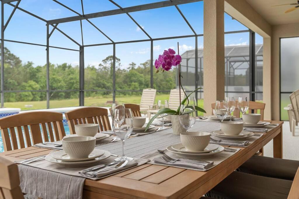 Lakeview W/8 Bedroom 5 Kingsuite 3 Miles To Disney Kissimmee Exteriör bild