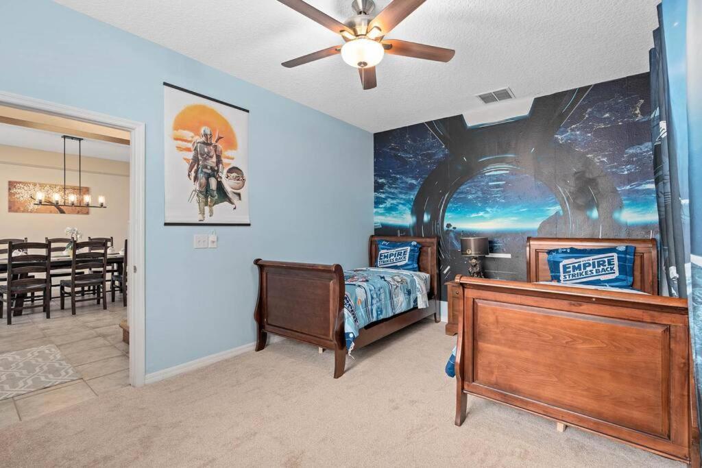 Lakeview W/8 Bedroom 5 Kingsuite 3 Miles To Disney Kissimmee Exteriör bild